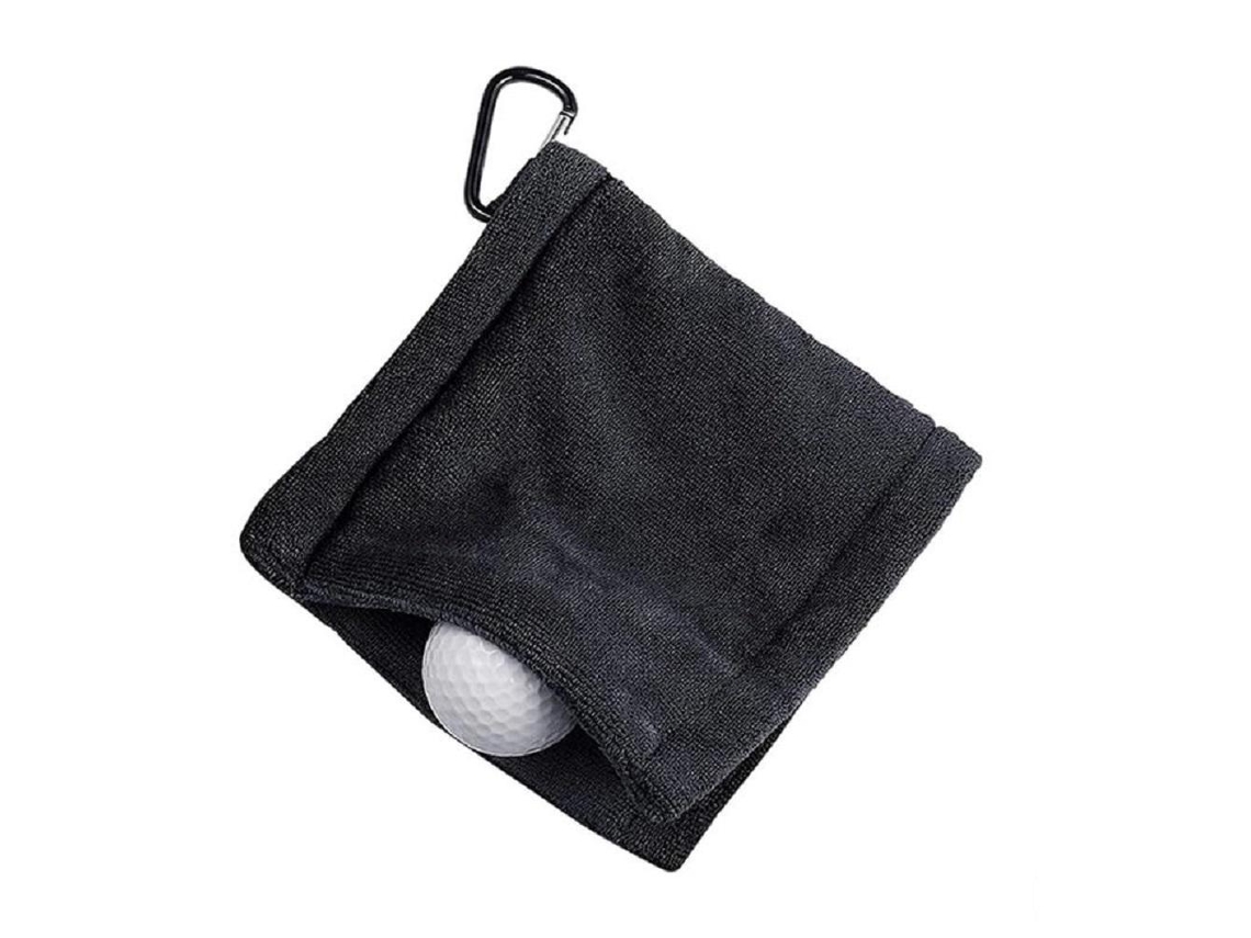 Toalha De Limpeza Para Esportes Ao Ar Livre Para Limpar Suprimentos De Golfe Preta 1
