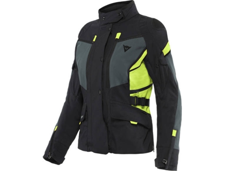 Chaquetas de Moto DAINESE Carve Master 3 Lady Gore Tex (Negro e Amarillo - 42)