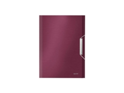 Leitz Style Valisette Extensible 6 Carpetas 6 Posiciones A4 Con Separadores Rojo Rubí Esselte