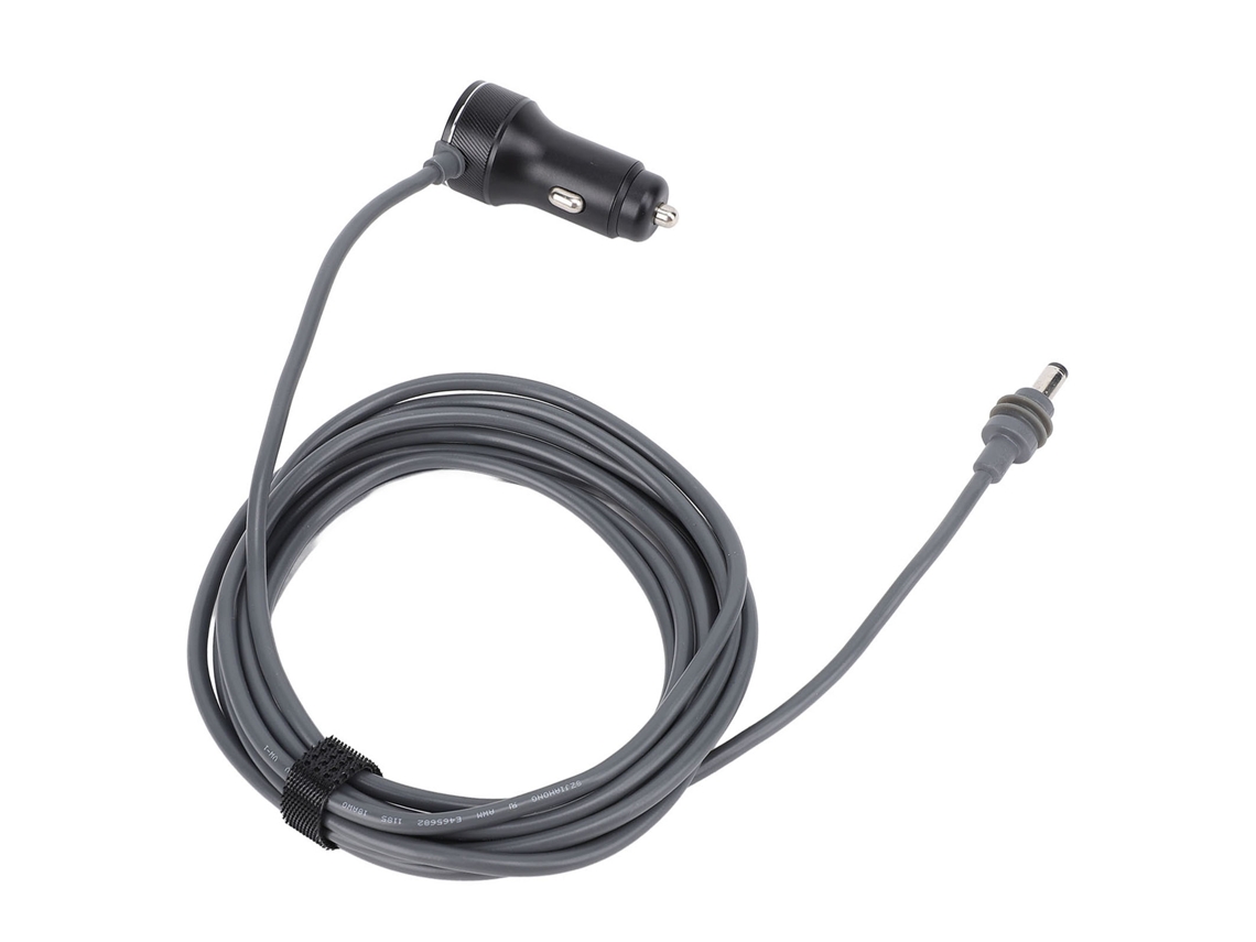 Mali adaptador de Energia Veicular 18awg com Saídas Duas Qc22.5w Pd36w Resistente À Água Ip68 para Satélite Cinza 3m
