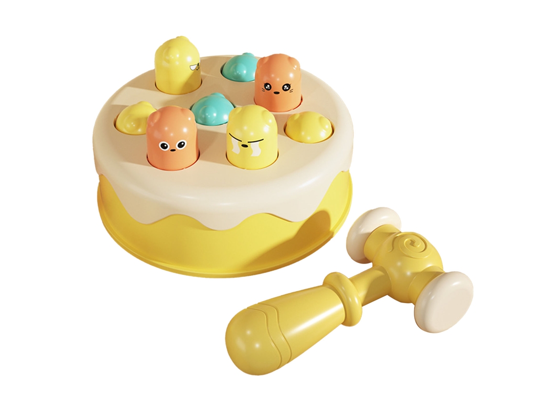 Bjww-Hop Mole Game Mini Arcade Brinquedo Educativo Interativo para Crianças Acima de 3 Anos