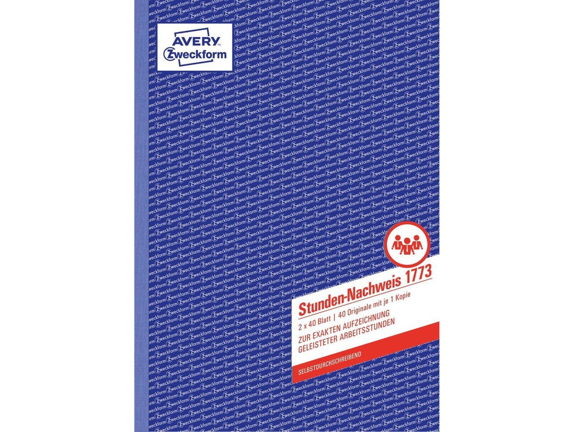 Cuaderno de Contabilidad AVERY 1773 (A4 - 40 Paginas)