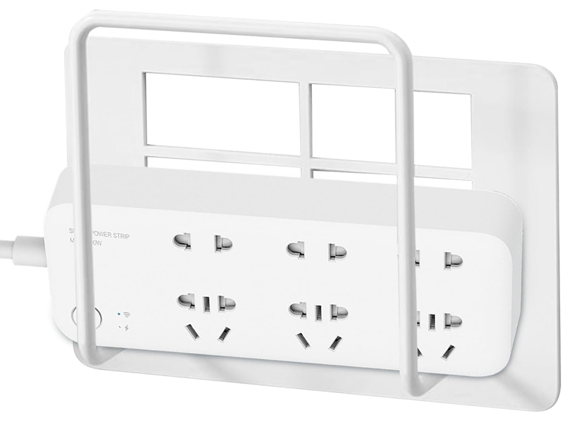 Soporte de pared reforzado para router, sin necesidad de taladrar, organizador flotante para guardar routers Slowmoose
