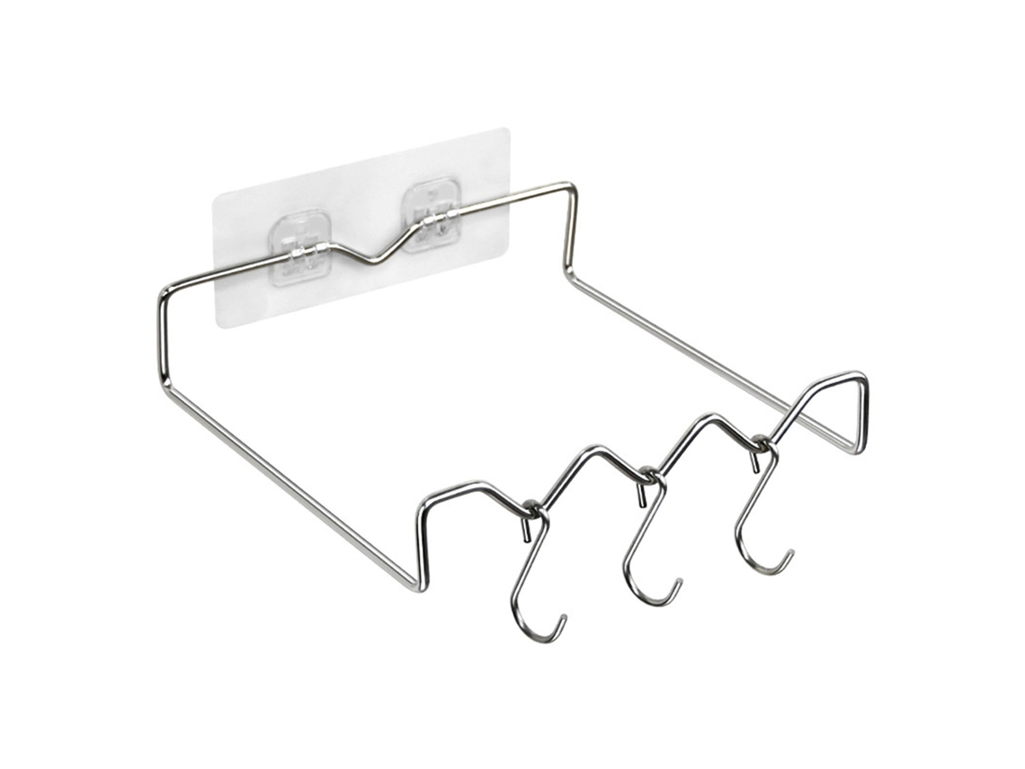 Estante de pared de acero inoxidable para fregadero - Multiusos - Ahorra espacio