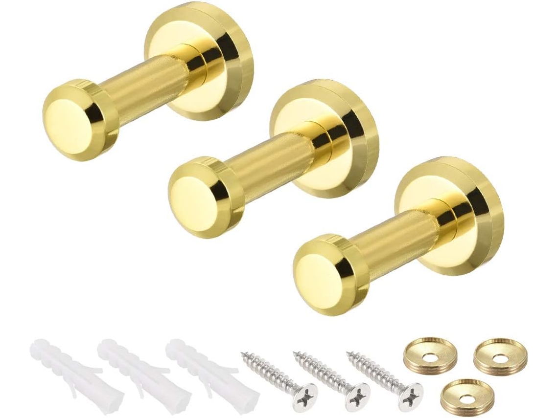 3 Ganchos De Pared Para Toallas Y Ropa