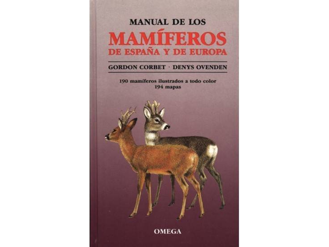 Libro Manual De Los Mamíferos De España Y De Europa de Gordon Corbet (Español)