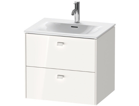 Mueble DURAVIT Brioso bajo lavabo montado en la pared 62,0 x 47,9 cm 2 cajones incl. recorte de sifón y delantal para lavabo Viu 234463