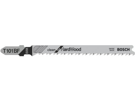 Hoja de Sierra de Calar BOSCH T 101 Bf Clean para Hard Madera