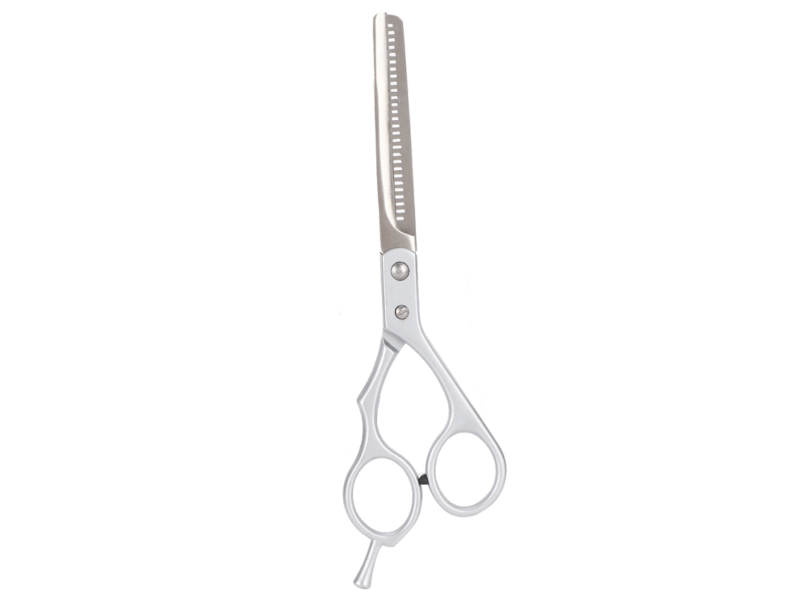 2026-tijeras De Corte Y Desmechado De Pelo Profesionales De Aluminio Para Peluquería Barbería Plata