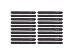 20pcs Lima De Uñas Profesional Lavable Recta Bloque De Buffer Para Belleza Diy Salón