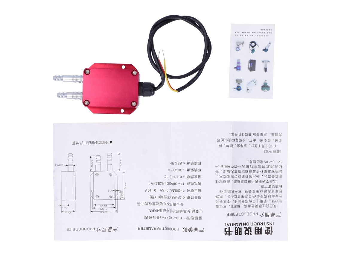 Transmisor De Presión De Viento Sensor Diferencial Micro Para Caldera Mina De Carbón Dc24v0-10kpa