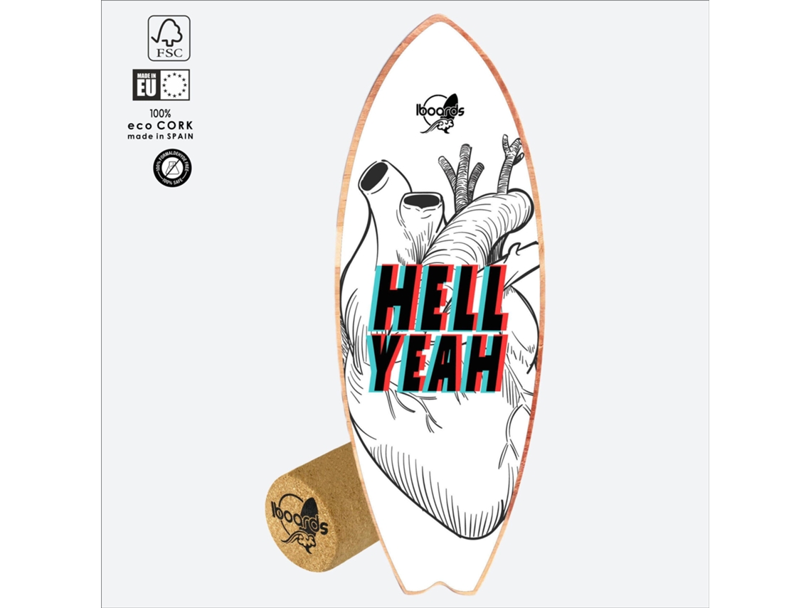 Balance Board - Tabla De Equilibrio Surf Iboards Heel