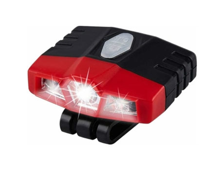Linterna Frontal LED, Linterna Frontal Plegable con Clip para Exteriores, Mini Luz Portátil para Sombrero con Manos Libres, Ultra Brillante, Ideal ...
