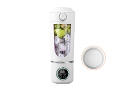 Vaso de zumo de alta calidad, fabricado en vidrio y material ABS, batería de 1500 mAh, voltaje de funcionamiento ≤36 V.