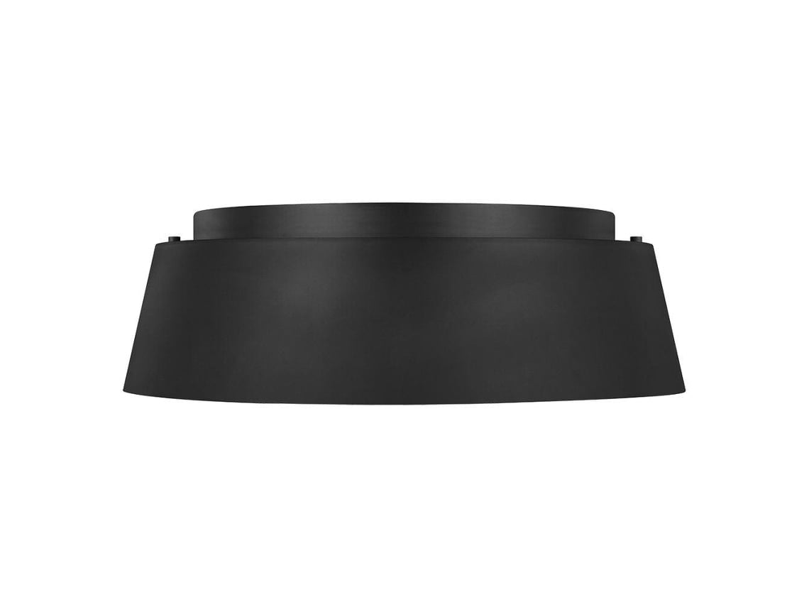 Flush Mount FEISS (Fe-Oher-3F-MB) Asher Steel, Glass E14 3 Bulbos