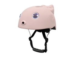 Rebe-casco Para Niños Niñas Ligero Ajustable Multideporte Bicicleta Patinete Skate Rosa Claro