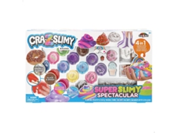 Superpack 14 botes de slime c/accesorios Cra-Z-Slimy CRA-Z-ART
