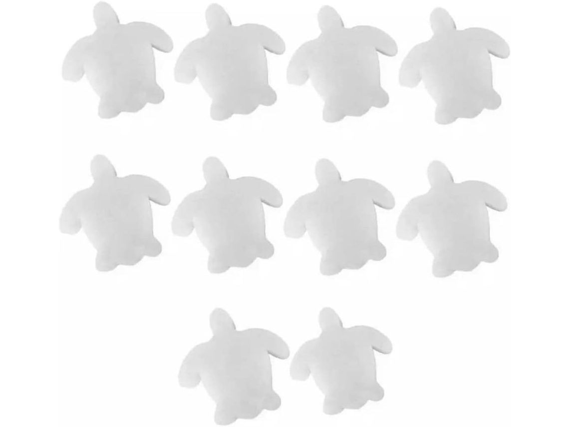 Esponja Absorbente De Aceite Para Piscina 10 Pcs Tortoise Diseño Alta Eficiencia Filtro De Piscina