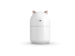 Humidificador portátil de 300 ml con vapor frío, luz nocturna y apagado automático Bestvite blanco