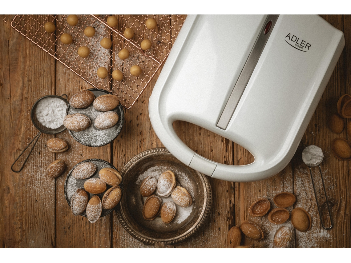 Adler Ad 3039 Gofrera 24 Gofres 1600 W Blanco