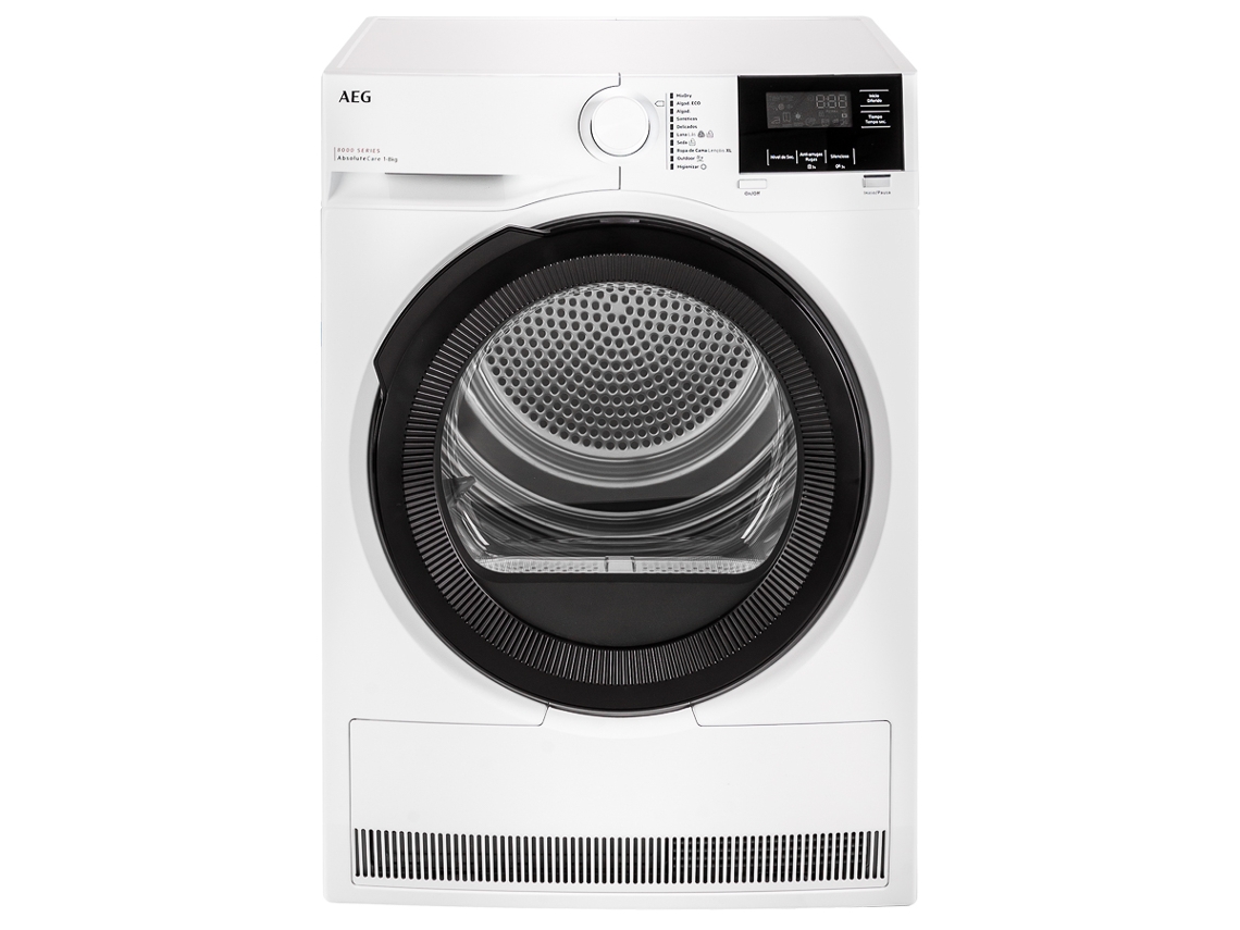Secadora AEG TR818A4OB (8 kg - Bomba de Calor - Blanco)