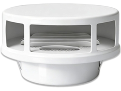 Rejilla De Ventilación Redonda Liguoyi 70/100/150/180/200 Mm, Acero Inoxidable 304, Con Conducto Ventilació...