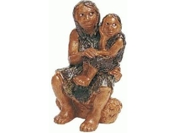 Muñeco BUYILAND Mujer Neandertal Y Niño