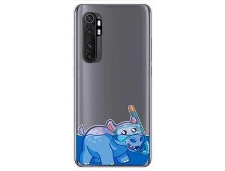 Carcasa Xiaomi Mi Note 10 Lite TUMUNDOSMARTPHONE Dibujos Transparente Multicolor