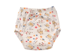 Calcinhas De Treino Para Bebê Laváveis Reutilizáveis Algodão Fofo Para Meninos Meninas L (15-19kg)