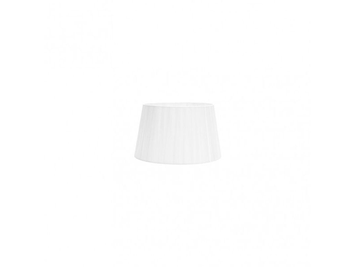 FABRILAMP 157511501 Pantalla Laura E27 Blanca 15dx12dx13h Conica Abierta