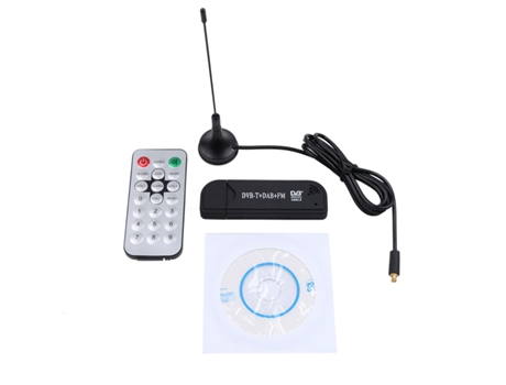Receptor Usb Digital Stick 2.0 Dvb-T Dab Fm Sdr Tv Radio Rtl2832U Fc0013B