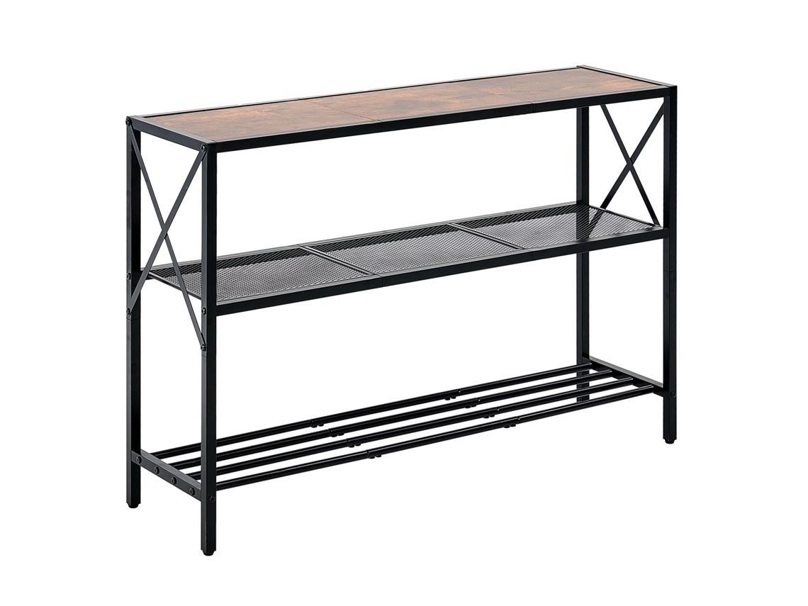 Mesa De Consola Estrecha De 3 Niveles Succebuy Para Sofá, Para Entrada Y Sala De Estar