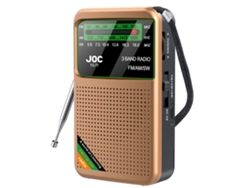 Mini radio de bolsillo recargable Viewleaf AM/FM/SW con auriculares con cable y receptor FM portátil