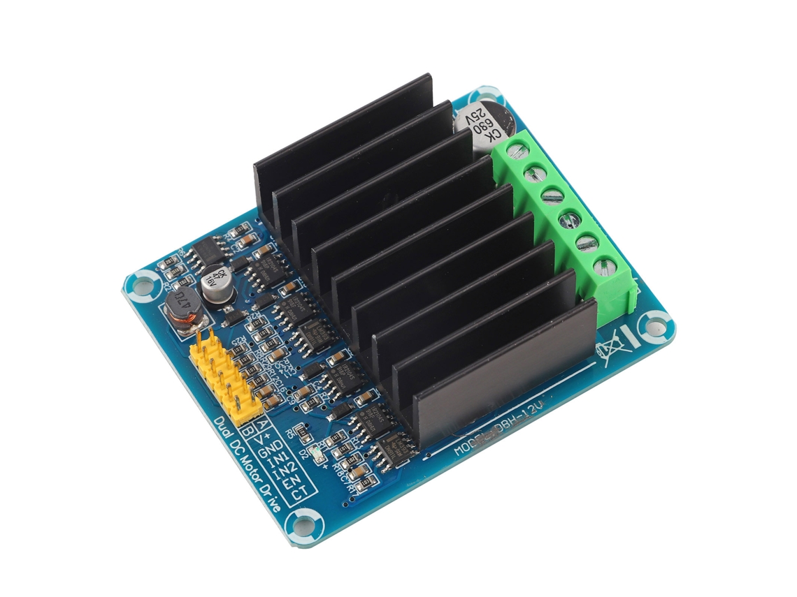 2026-módulo De Controlador De Motor H Bridge De 2 Canales Dc5-12v 0a-30a Para Control De Velocidad Y Dirección