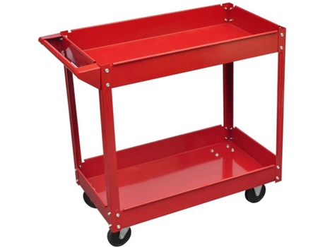 Carrito Para Herramientas De Taller 100 Kg Rojo