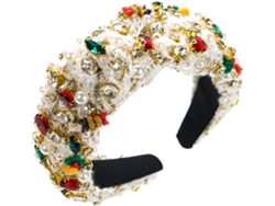 Diadema De Ala Ancha Para Mujeres Y Niñas: Multifuncional Para Tomar Fotos En Un Spa Navideño.