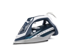 ST60 Plancha vapor-seco Suela de acero inoxidable 220 W Azul, Plata, Blanco GIRMI