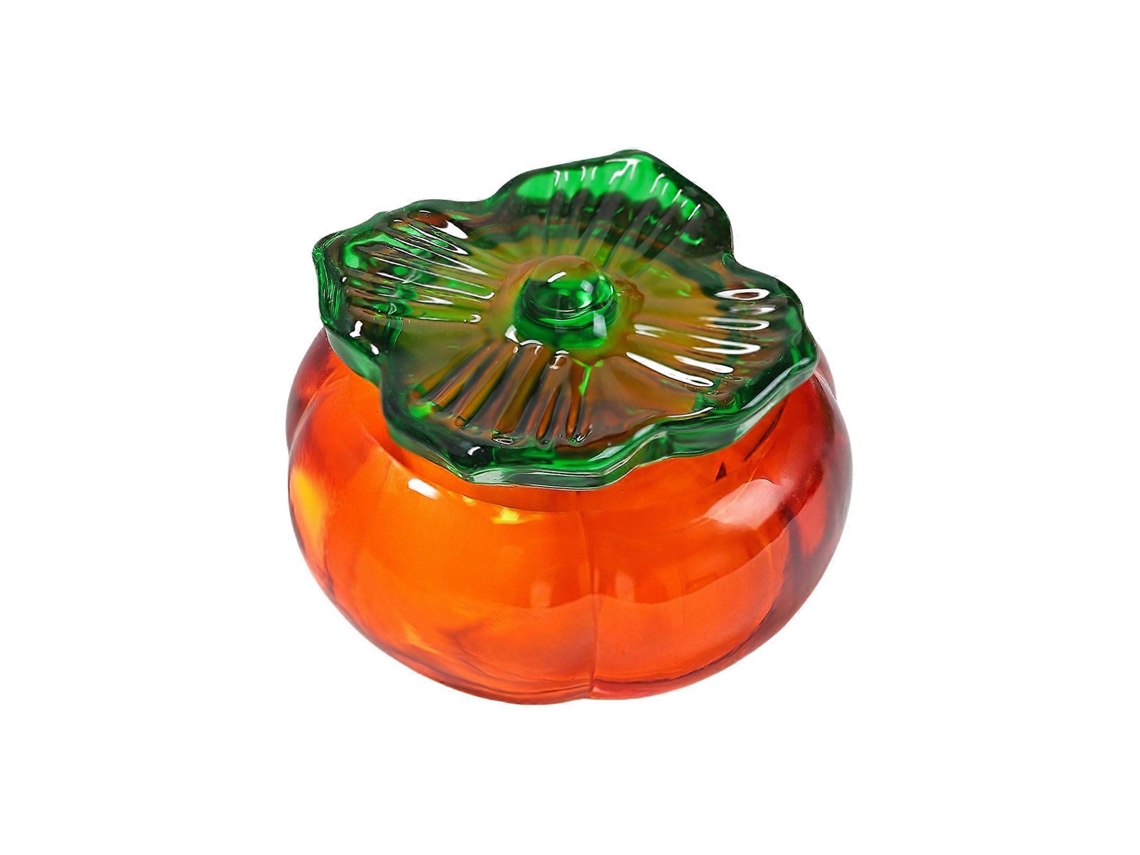 Plato Dappen con forma de calabaza para uñas acrílicas, soporte para polvo acrílico con tapa y vaso - Hengrongshen