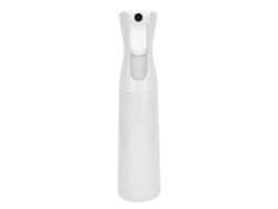 Frasco de spray vazio de 300ml (modelo 2026) para penteados, jardinagem e limpeza, com tecnologia de pré-compressão e pulverização de 360 graus.