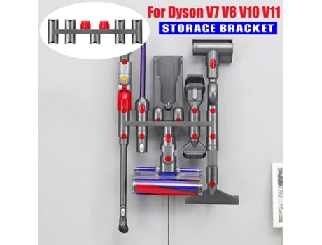 Soporte de almacenamiento, piezas de aspiradora, accesorios, herramienta de cepillo, pilones, Base de suspensión de cargador para Dyson V7 V8 V10 V11