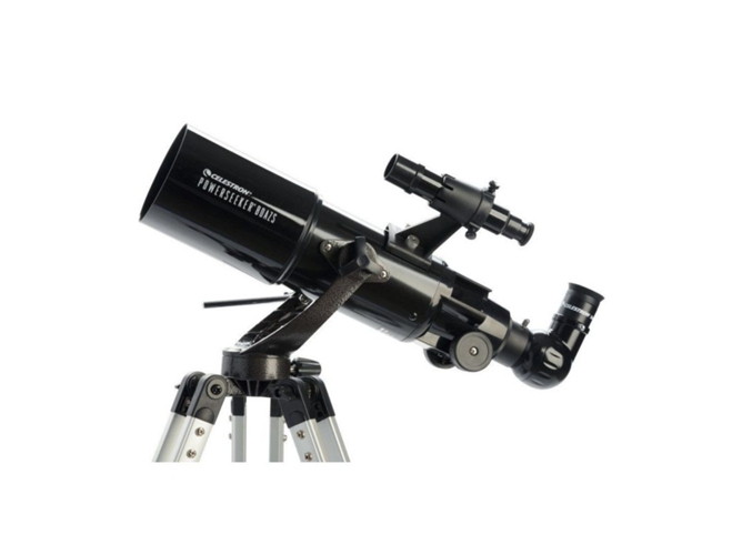 Telescopio Celestron Powerseeker 80az 80 mm de apertura 400 distancia focal f5 color