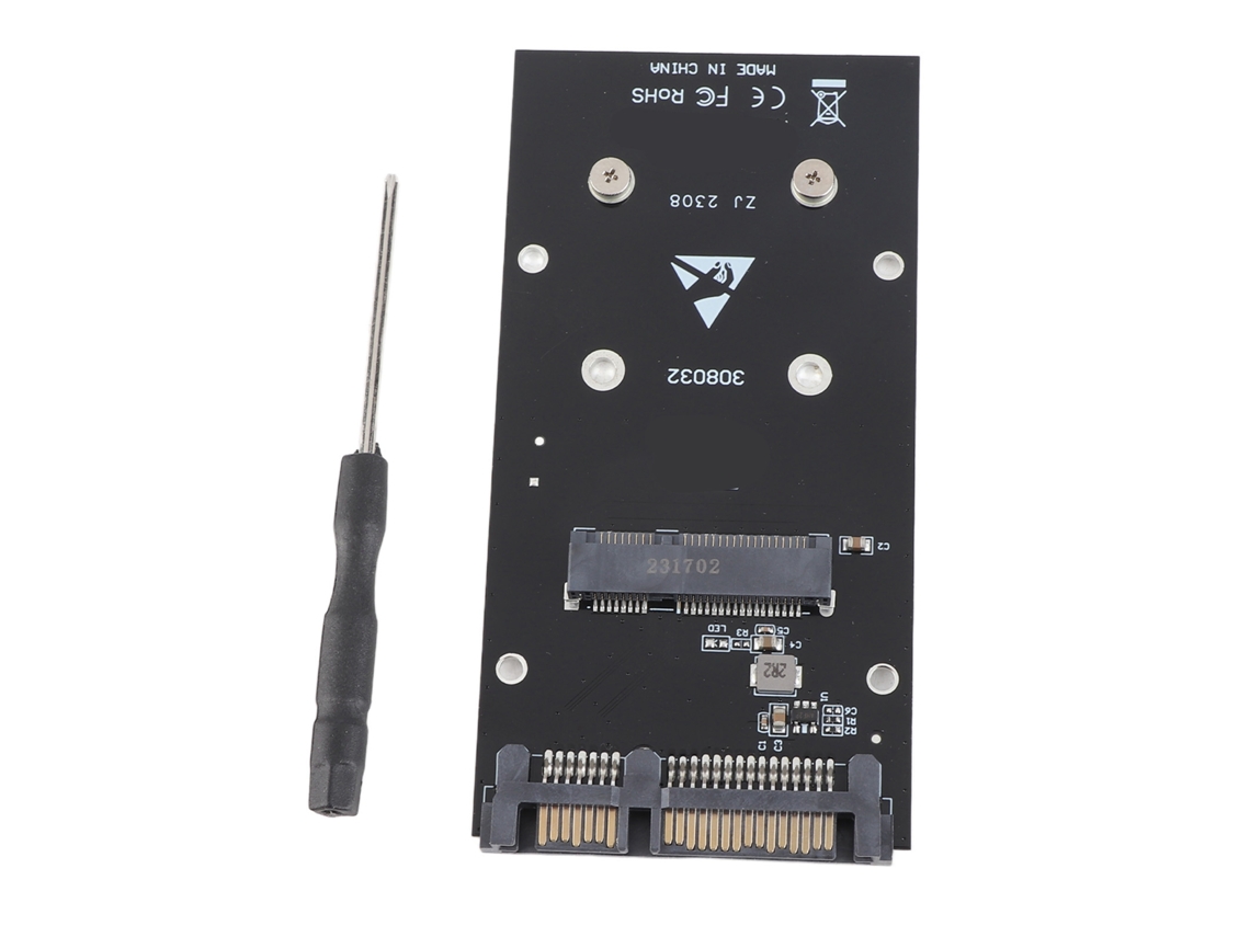 Adaptador Msata Para Sata Iii 6gbps Para Ssd De Desktop, Conversor De Interface De Armazenamento Em Massa