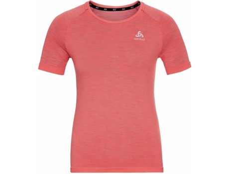 Camiseta de Mujer para Running ODLO Blackcomb Ceramicool Naranja (XS)
