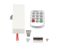 Cerradura Electrónica Inteligente Con Código Y Teclado Para Armarios Y Puertas.