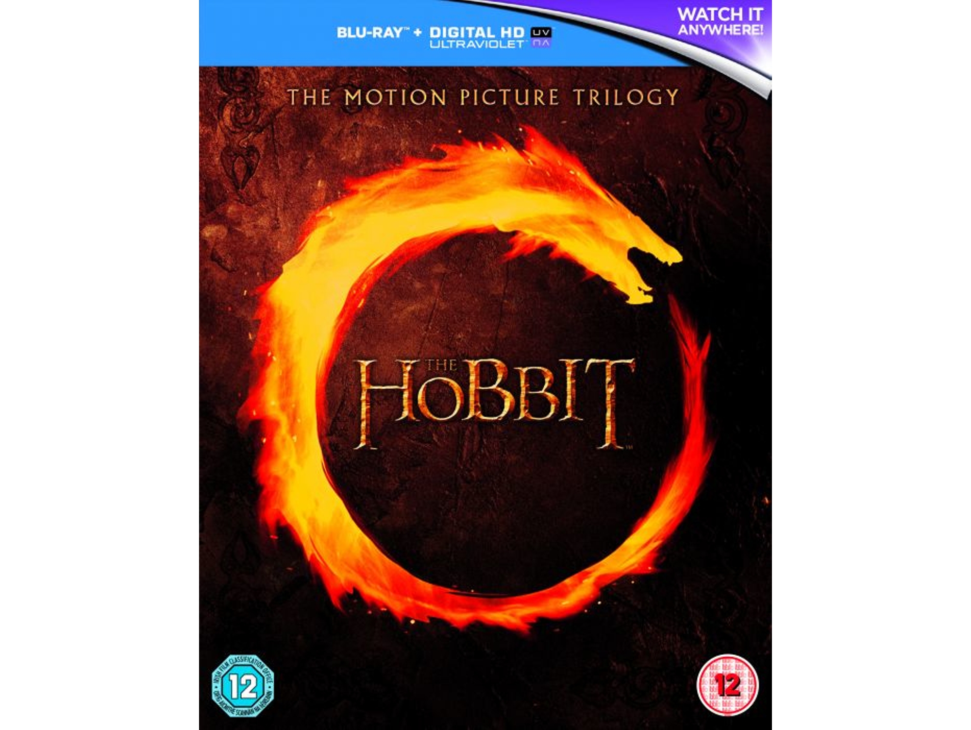 Blu-Ray The Hobbit: Motion Picture Trilogy Inglés