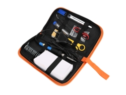 Kit De Soldador De 60 W Con Control De Temperatura Ajustable Para Reparación Electrónica, 16 Piezas.