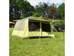 Tienda OUTSUNNY Camping Verde (410x310x225cm)