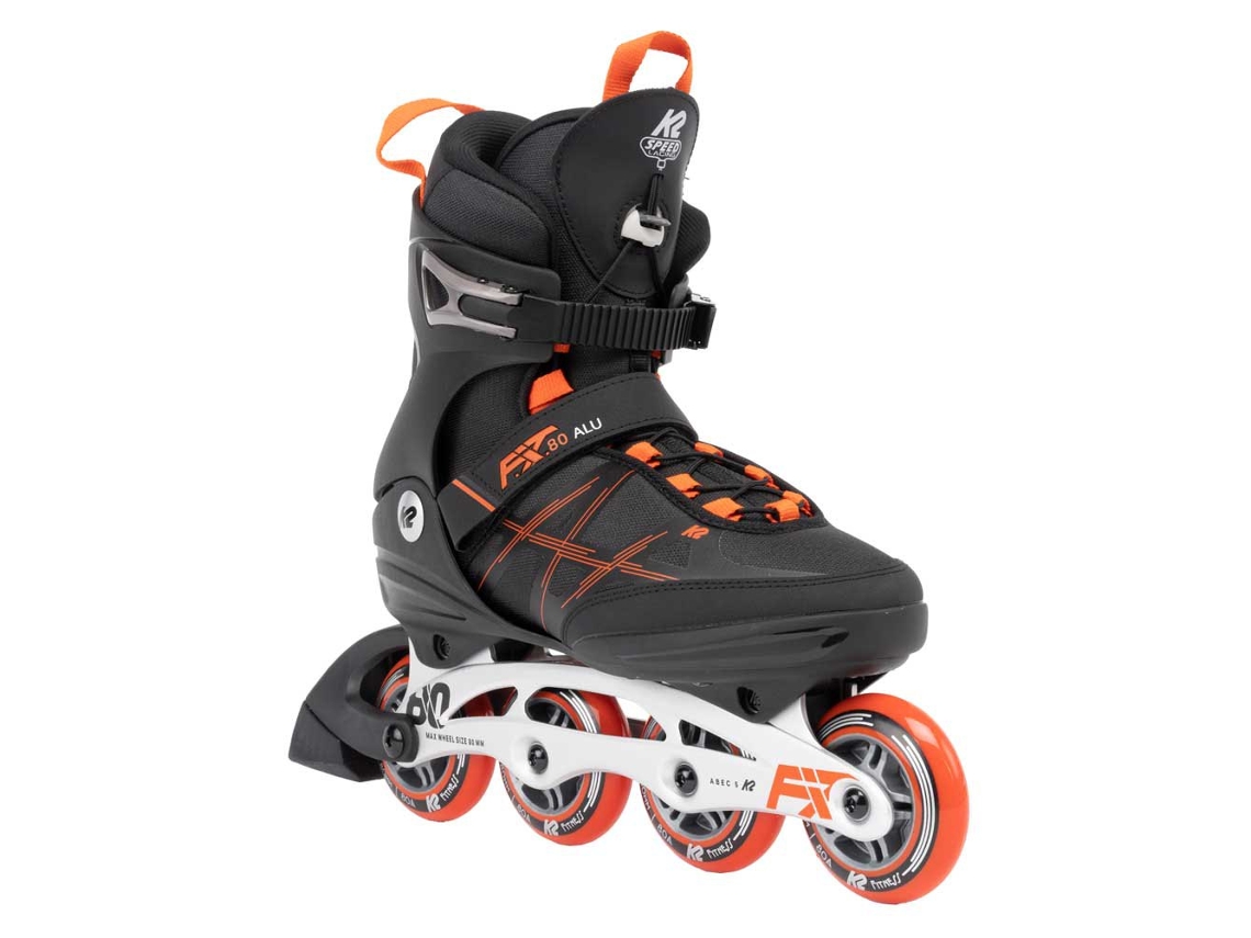 Patina em Linha F.I.T. 80 Alu Preto Eu 43 1/2K2 Skate