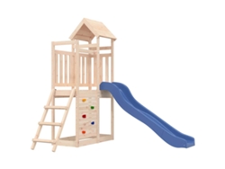 Parque Infantil De Exterior VIDAXL Marrón Madera
