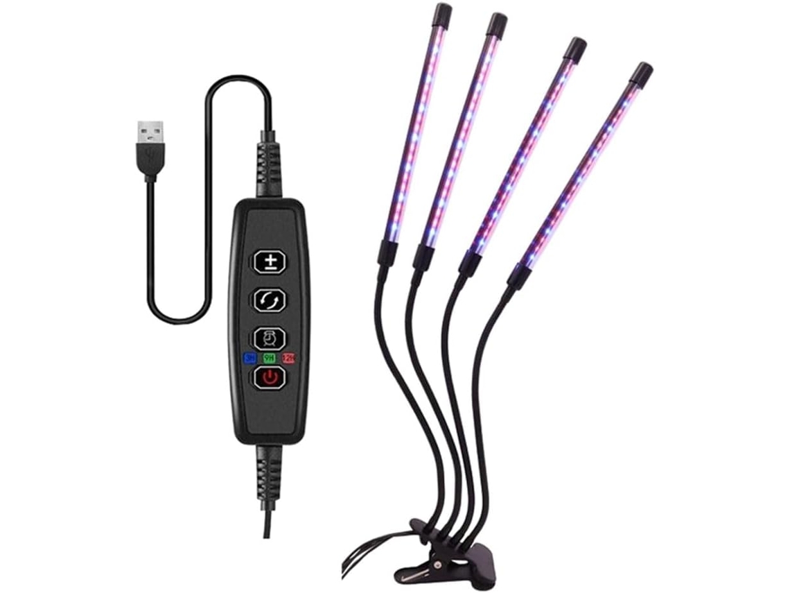 Luces LED para cultivo de plantas, intensidad variable en múltiples niveles Gokoco